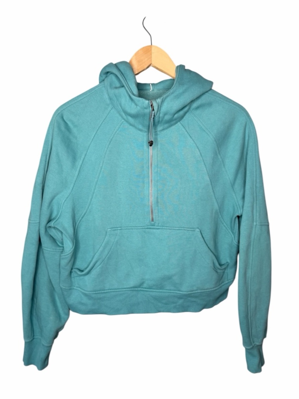Lululemon Scuba Oversized Half-Zip Hoodie Tidal Teal - Picture 2 of 9